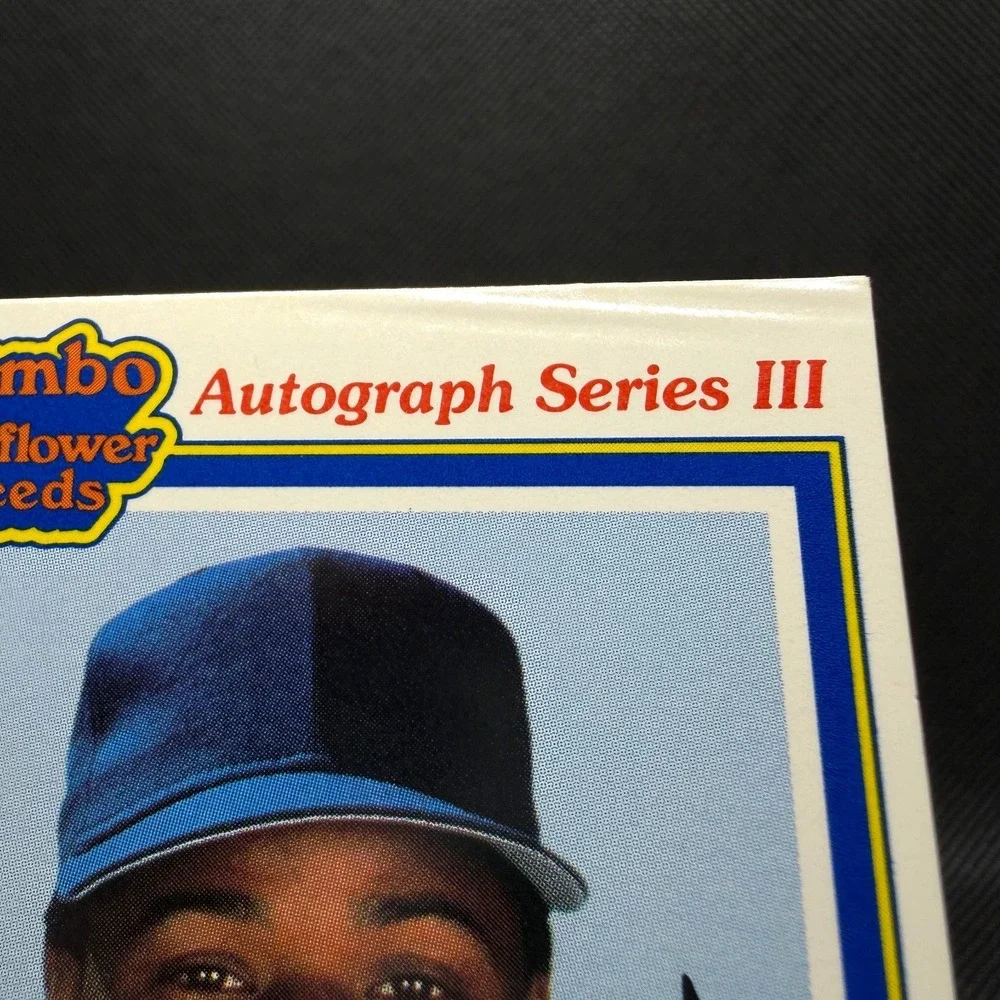Ken Griffey Jr 1992 Jumbo Autograph Series III #14 Mariners VG